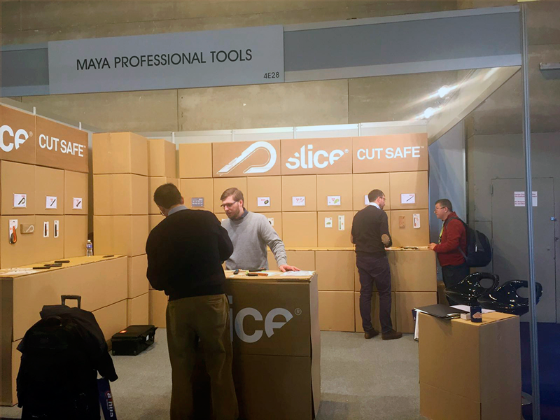 Success of Maya at SICUR 2018 with its SLICE line