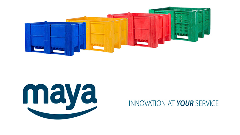 High strength pallet box to gain in efficiency, efficiency and safety 